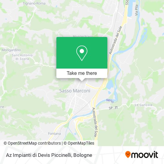 Az Impianti di Devis Piccinelli map