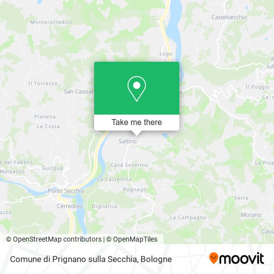 Comune di Prignano sulla Secchia map