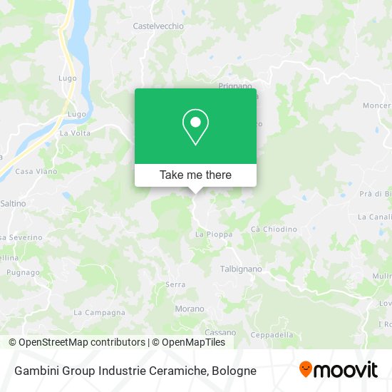 Gambini Group Industrie Ceramiche map