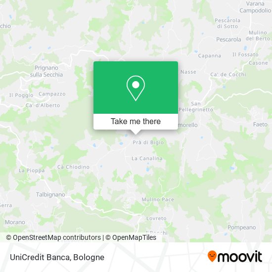 UniCredit Banca map