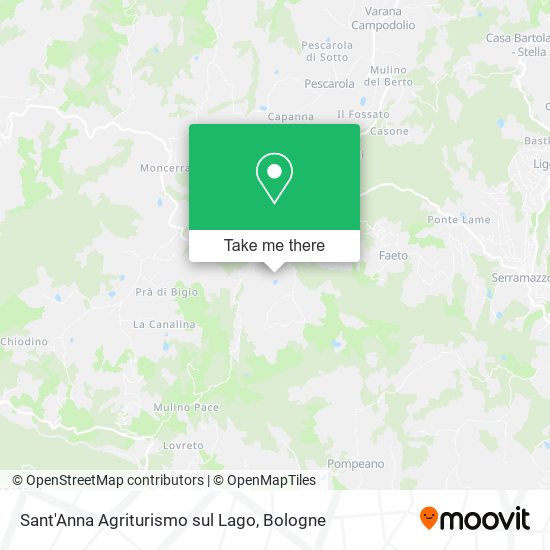 Sant'Anna Agriturismo sul Lago map