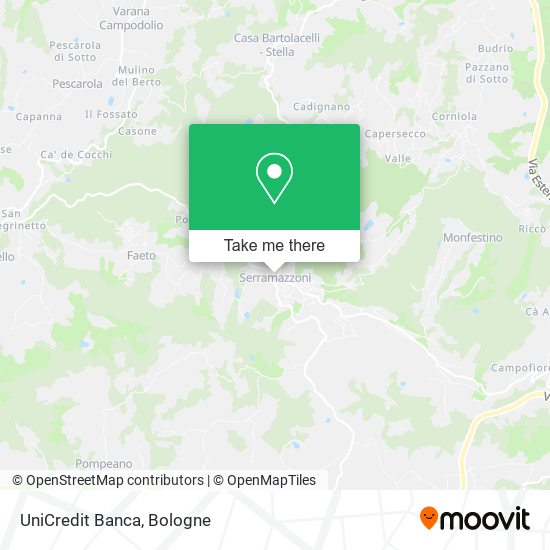 UniCredit Banca map