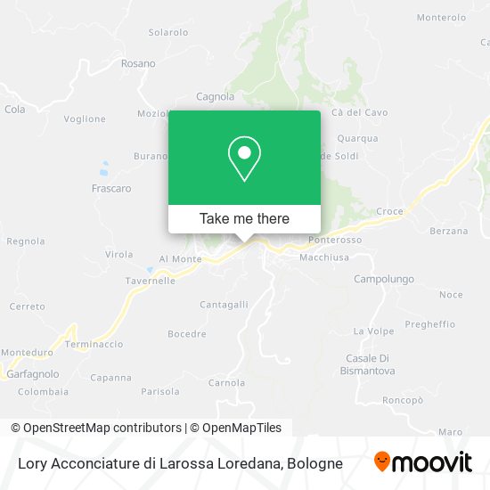 Lory Acconciature di Larossa Loredana map