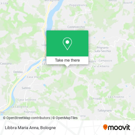 Libbra Maria Anna map
