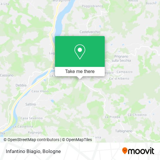 Infantino Biagio map