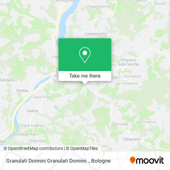 Granulati Donnini Granulati Donnini . map