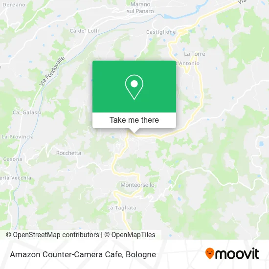 Amazon Counter-Camera Cafe map