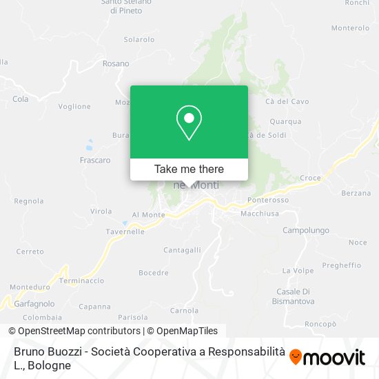 Bruno Buozzi - Società Cooperativa a Responsabilità L. map
