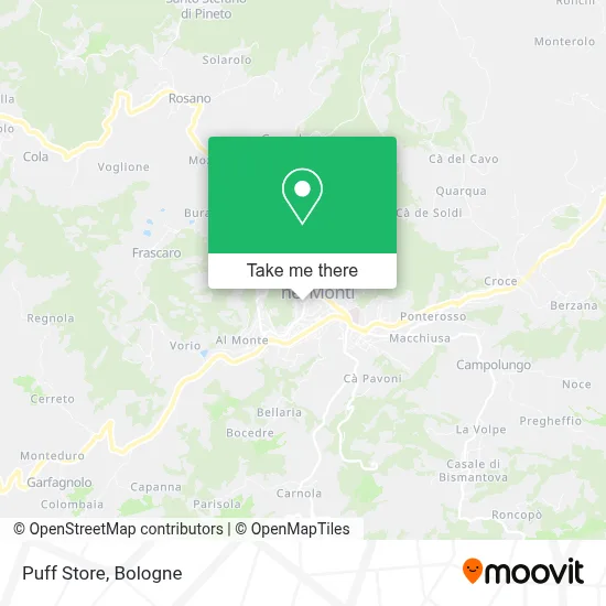 Puff Store map