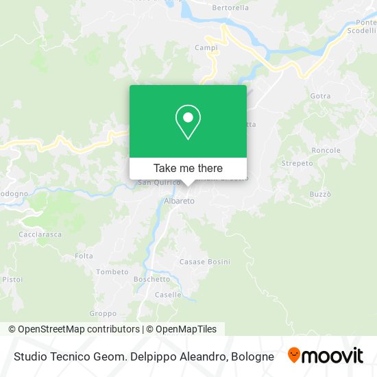 Studio Tecnico Geom. Delpippo Aleandro map