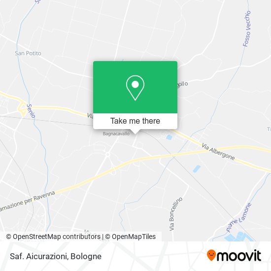 Saf. Aicurazioni map