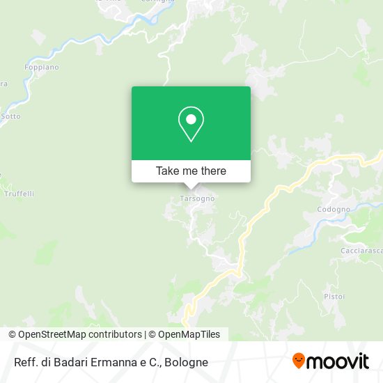 Reff. di Badari Ermanna e C. map