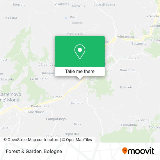 Forest & Garden map