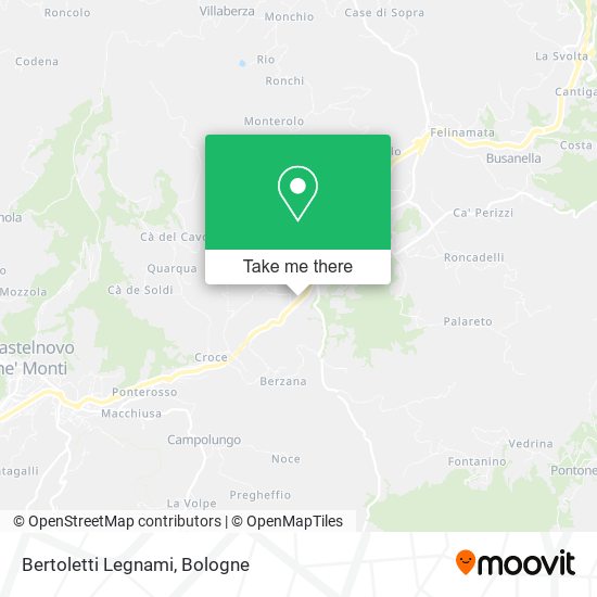 Bertoletti Legnami map