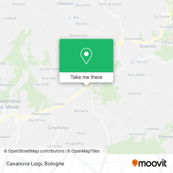 Casanova Luigi map