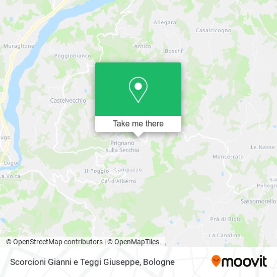 Scorcioni Gianni e Teggi Giuseppe map