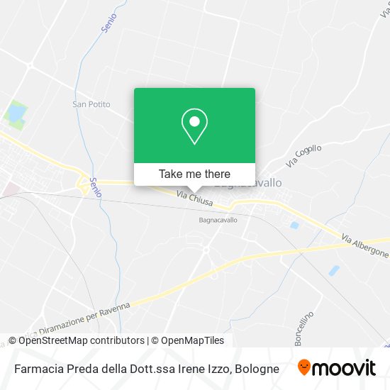 Farmacia Preda della Dott.ssa Irene Izzo map