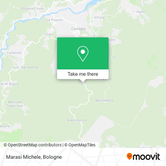 Marasi Michele map