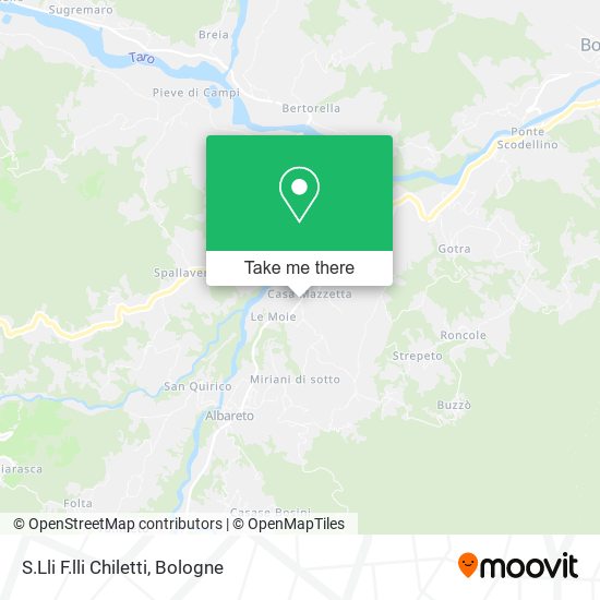 S.Lli F.lli Chiletti map