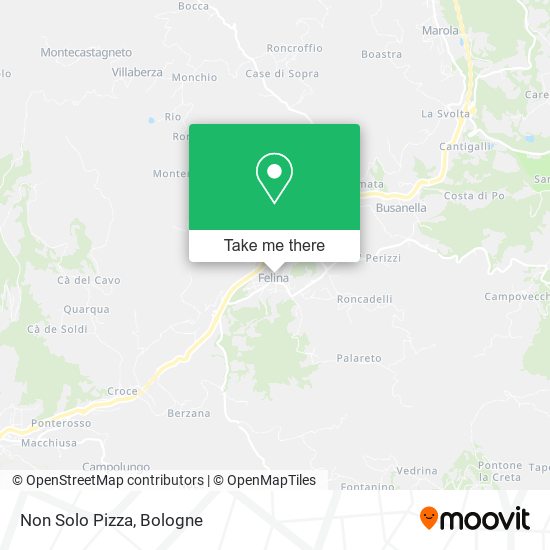 Non Solo Pizza map