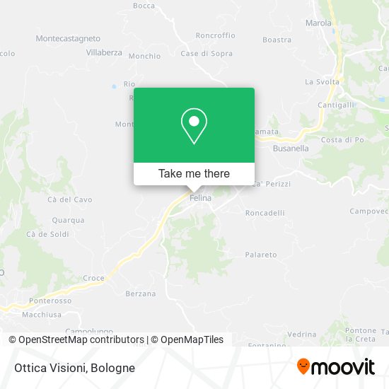 Ottica Visioni map