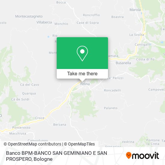 Banco BPM-BANCO SAN GEMINIANO E SAN PROSPERO map