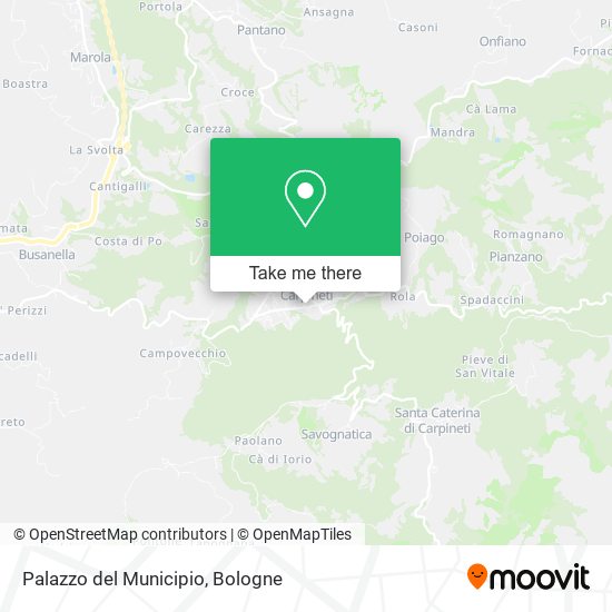 Palazzo del Municipio map