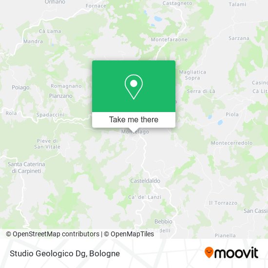 Studio Geologico Dg map