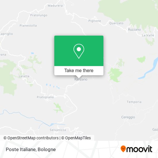 Poste Italiane map