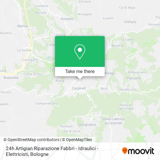 24h Artigian Riparazione Fabbri - Idraulici - Elettricisti map