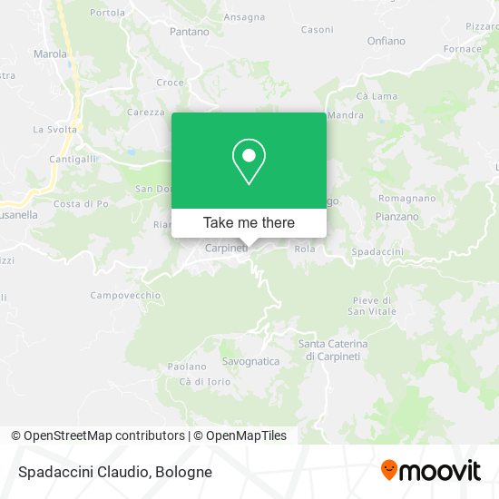 Spadaccini Claudio map