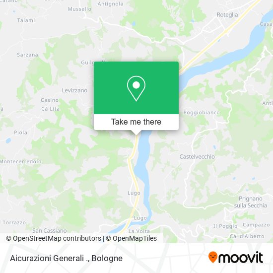 Aicurazioni Generali . map