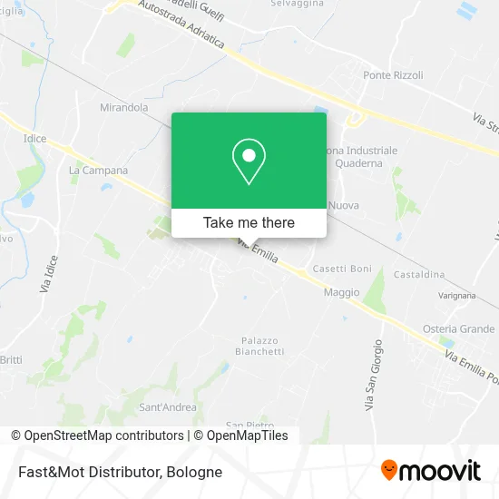 Fast&Mot Distributor map