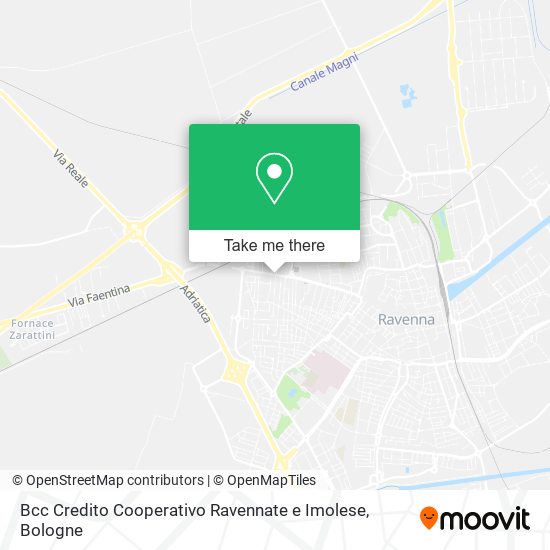 Bcc Credito Cooperativo Ravennate e Imolese map