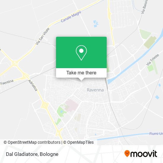 Dal Gladiatore map