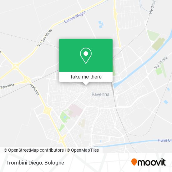 Trombini Diego map