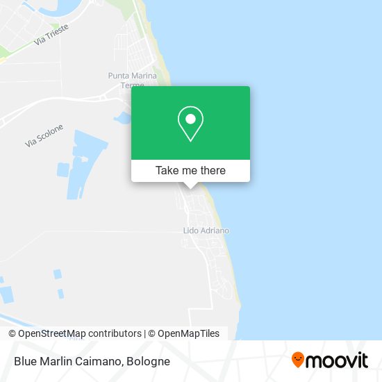 Blue Marlin Caimano map