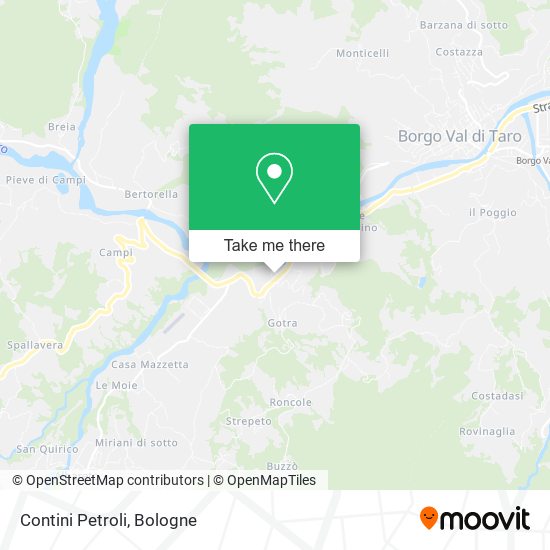 Contini Petroli map