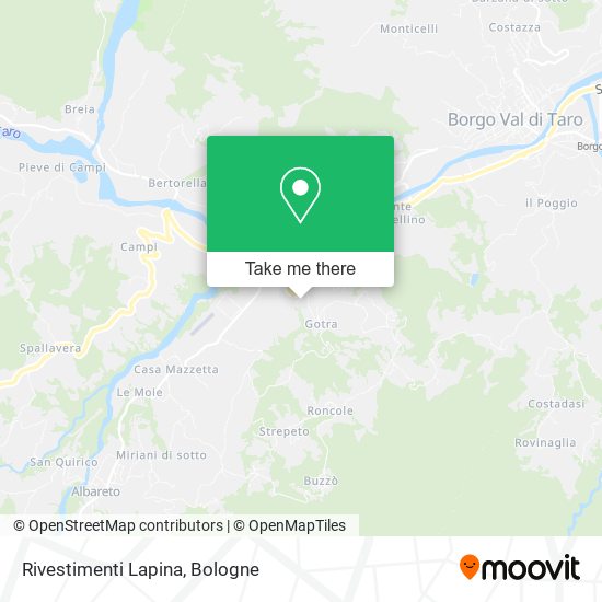 Rivestimenti Lapina map