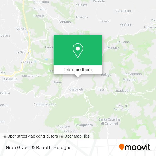 Gr di Graelli & Rabotti map