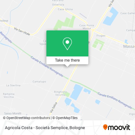 Agricola Costa - Società Semplice map
