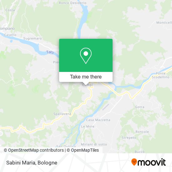 Sabini Maria map