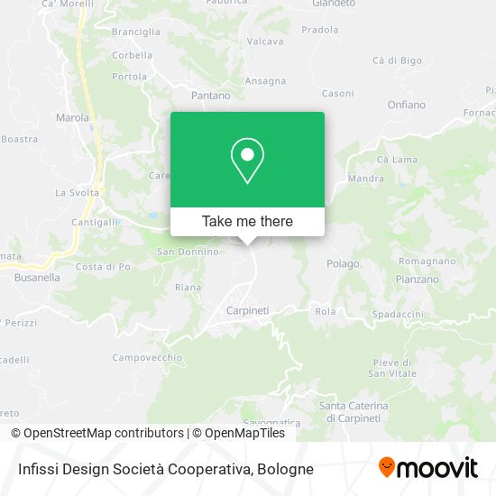 Infissi Design Società Cooperativa map