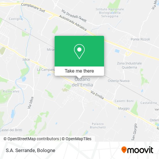 S.A. Serrande map