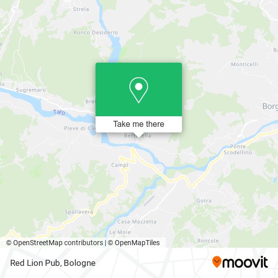 Red Lion Pub map