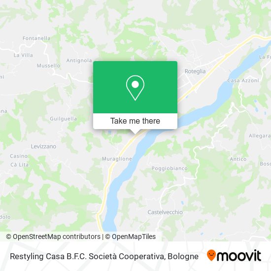 Restyling Casa B.F.C. Società Cooperativa map