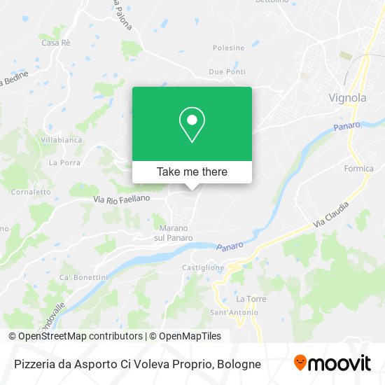 Pizzeria da Asporto Ci Voleva Proprio map