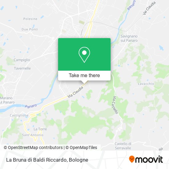 La Bruna di Baldi Riccardo map