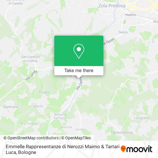 Emmelle Rappresentanze di Nerozzi Maimo & Tartari Luca map