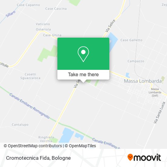 Cromotecnica Fida map